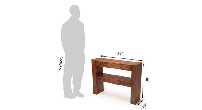 Millennium Console Table (Teak)